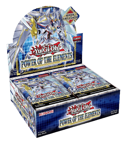 Yu-Gi-Oh! Sealed Booster Box Power of the Elements (24 packs) - 1st Edition